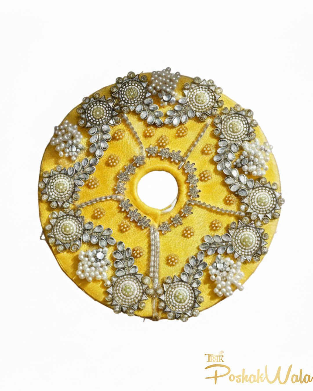 Swarna Vasant Shringar Yellow Laddu Gopal Poshak