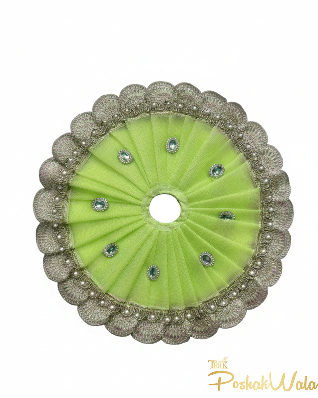 Vasant Shringar Green Laddu Gopal Poshak